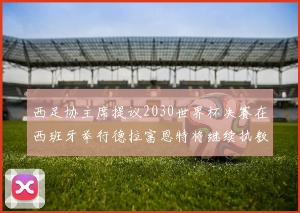 西足协主席提议2030世界杯决赛在西班牙举行德拉富恩特将继续执教国家队